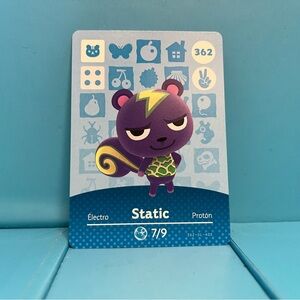 Nintendo - Amiibo - Animal Crossing Card - Static 362